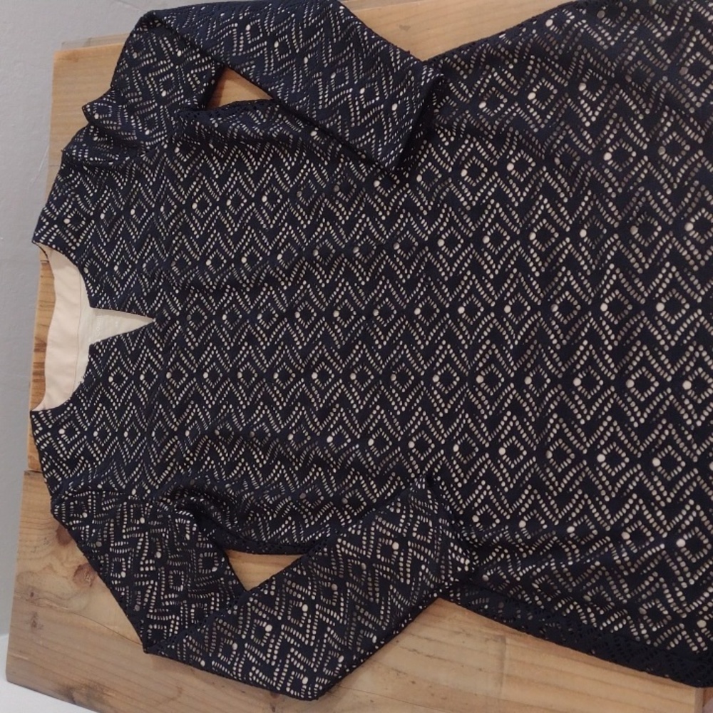 Coolibar Black Lausanne Crochet Long Sleeve UPF Sun Protection Cover Up Size XS - Picture 12 of 13